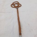 Antique Vintage Wicker Carpet Tap