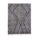 Modern Moroccan carpet grey contemporary art 280x370cm