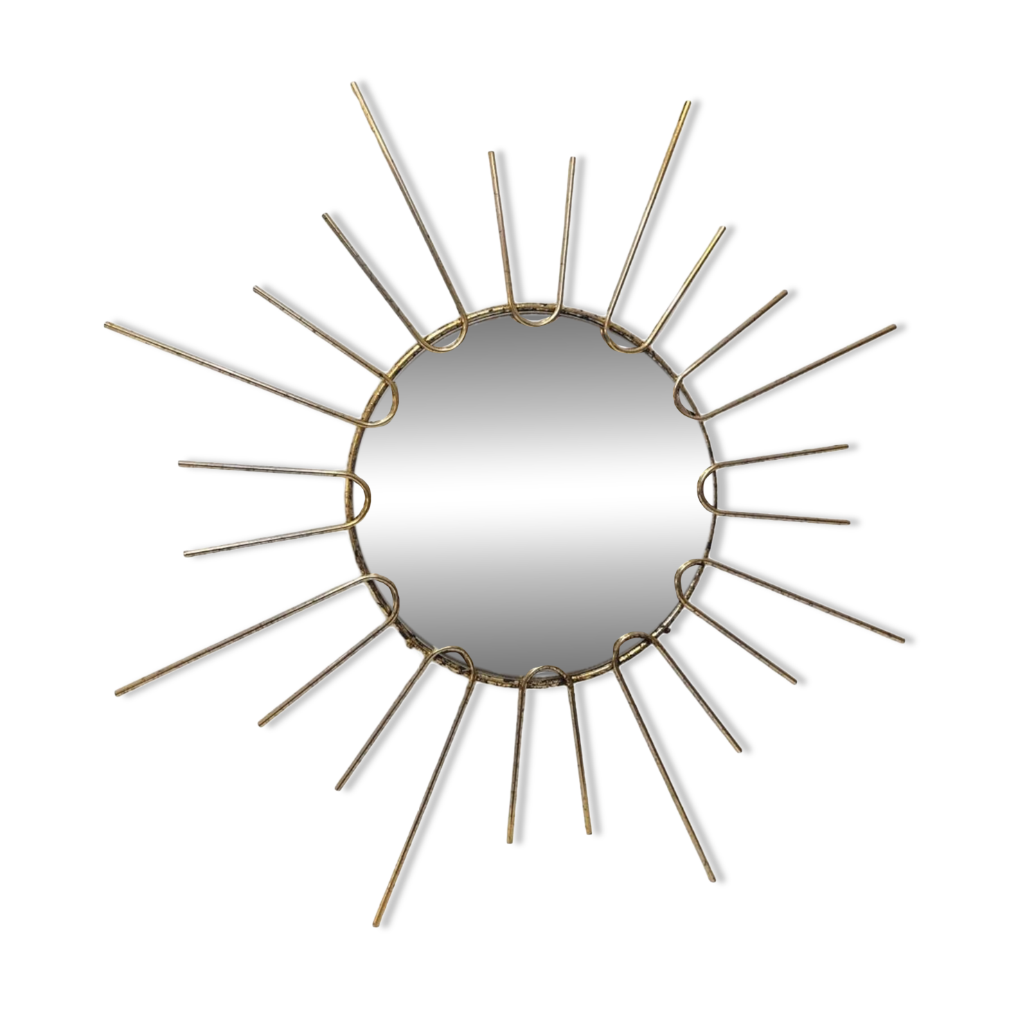 Miroir soleil or fin, 1950