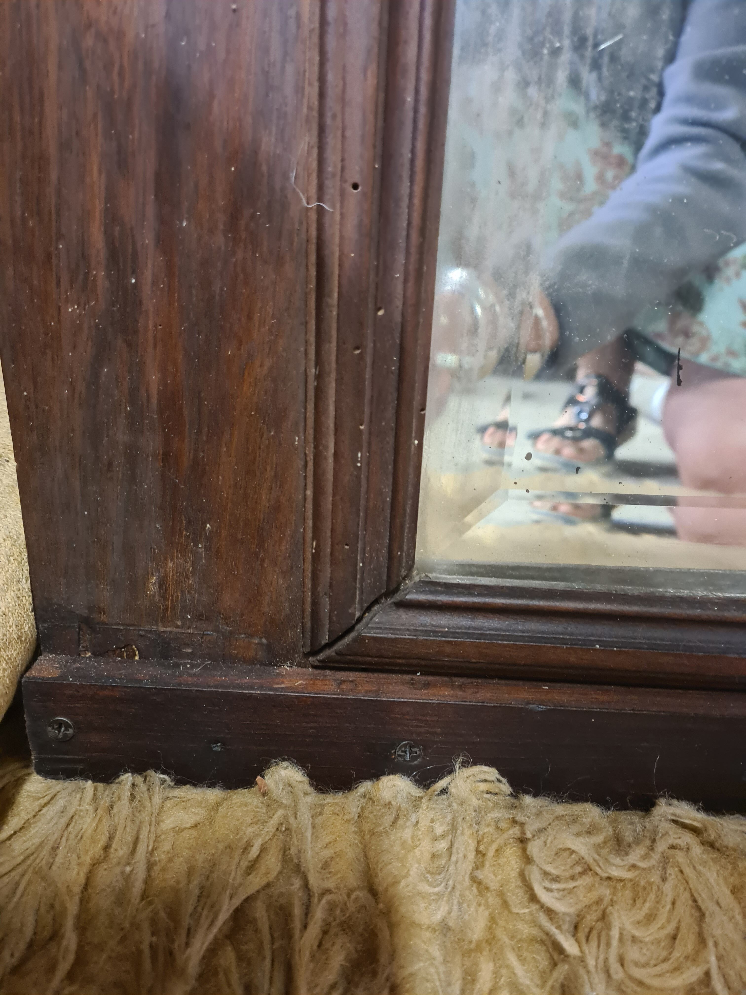 Fireplace mirror - old trumeau 95x121cm