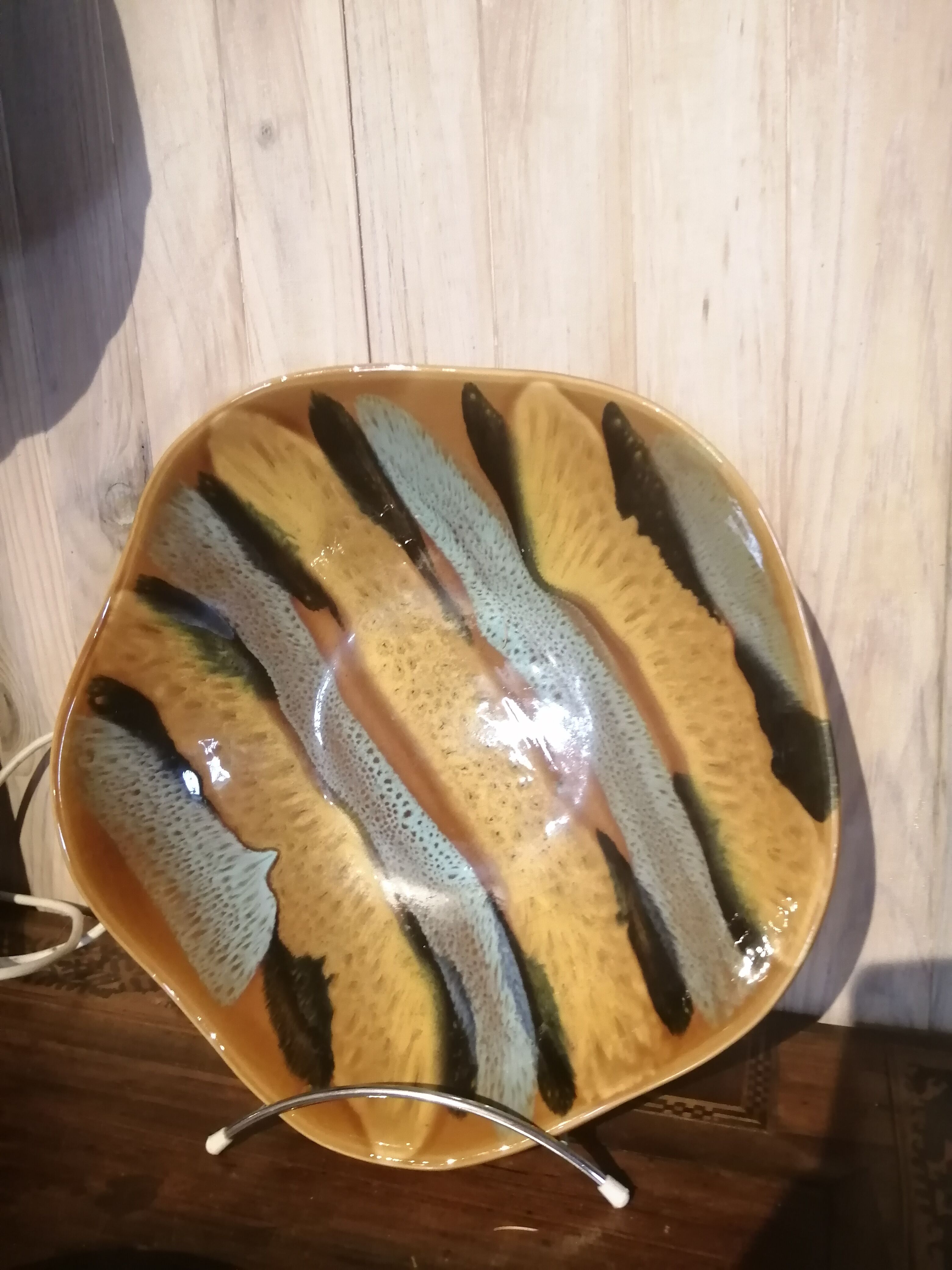 Plat Sarreguemines modèle Catane de Vercors