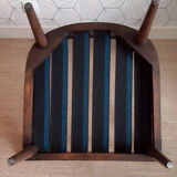 Fauteuil Baumann modèle éventail vintage