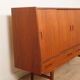 Vintage highboard | Wall cabinet | Teak | 180 cm
