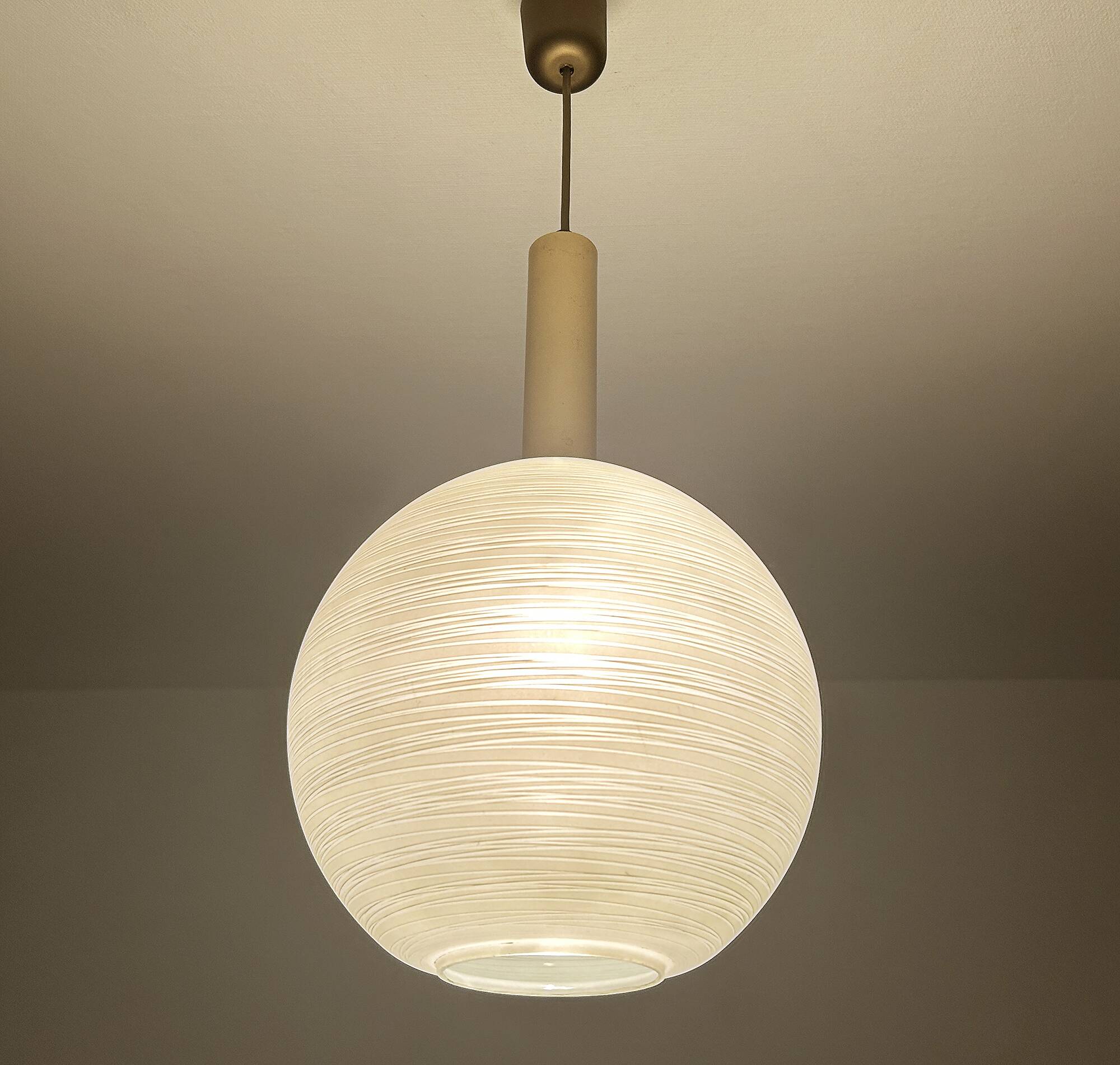 Mid Century Italian Pendant Light