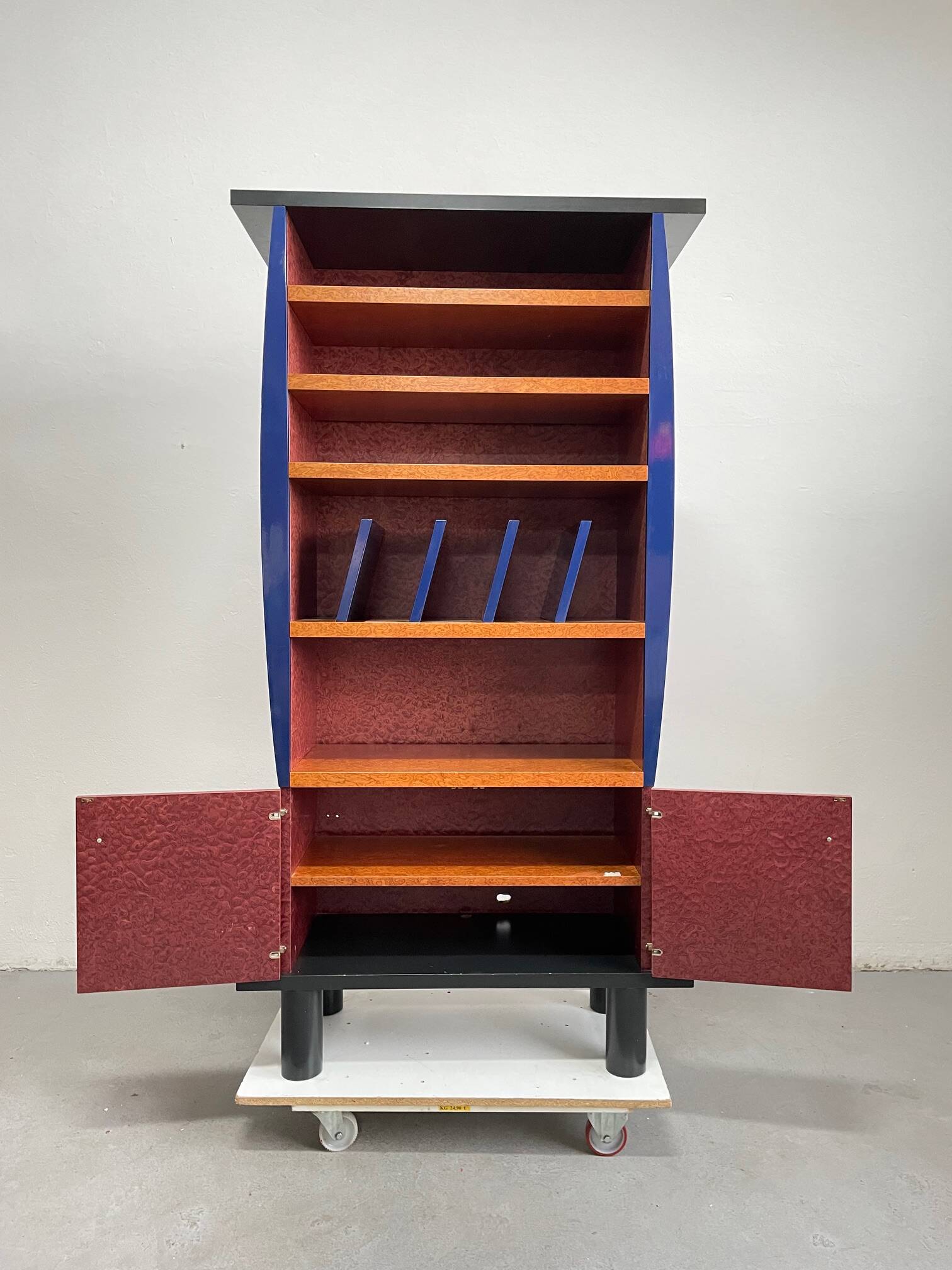 Bookshelf Donau by Ettore Sottsass & Marco Zanini for Franz Leitner, 1980s