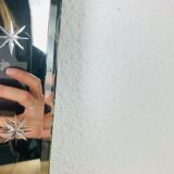 Engraved and beveled mirror Venetian
