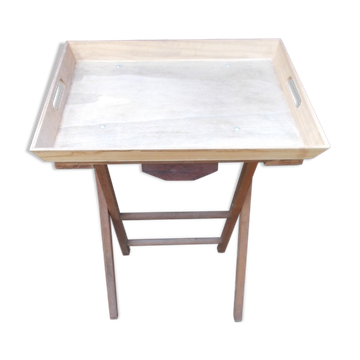 Folding side table