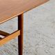 Table basse vintage danoise en teck