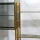 Brass laced library shelf by Kim Moltzer 1970