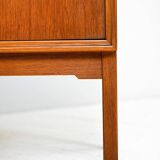 Vintage Swedish bookcase with storage compartment