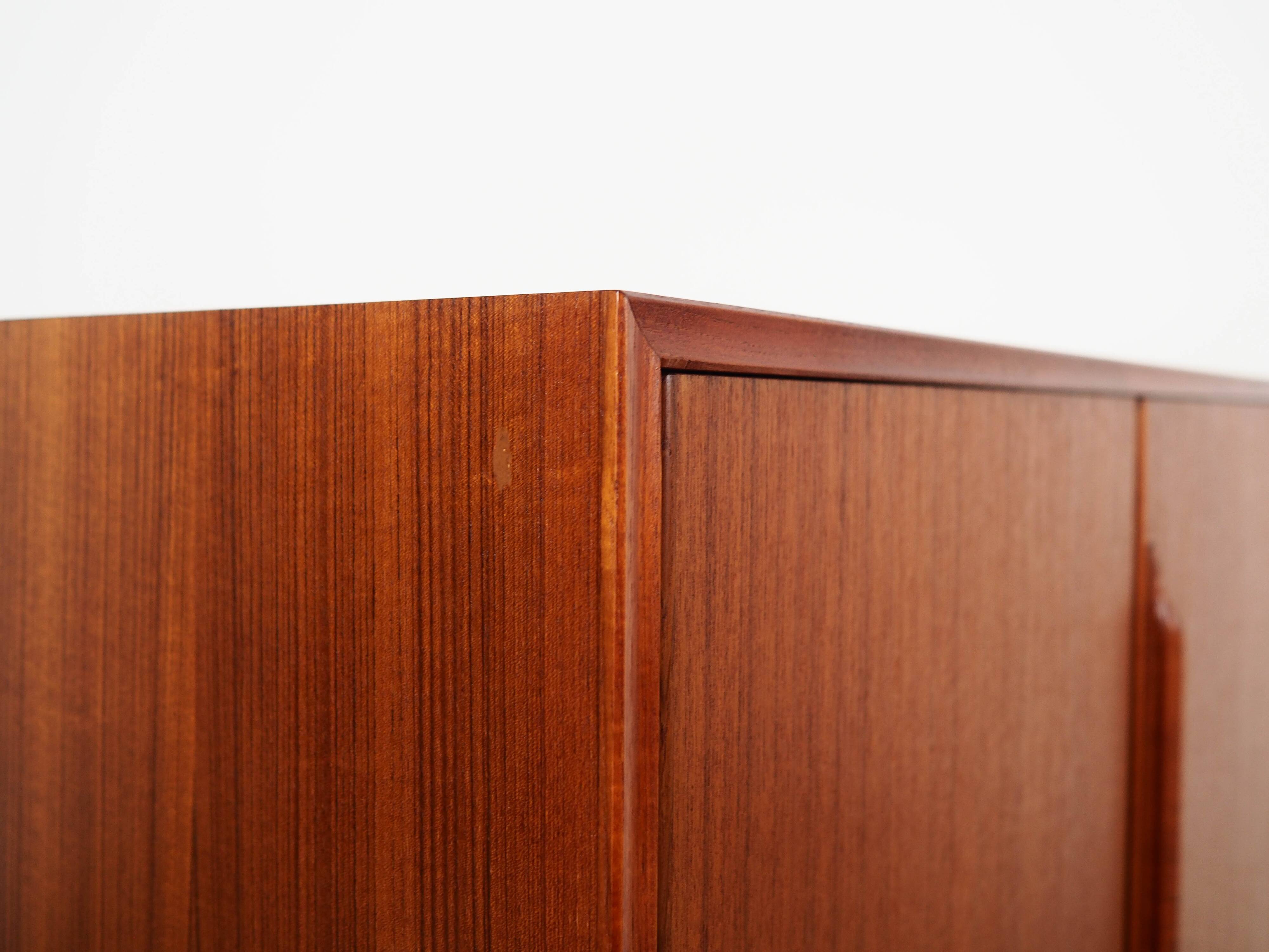 Teak cabinet, German design, 1970s, manufactured by RT Möbel