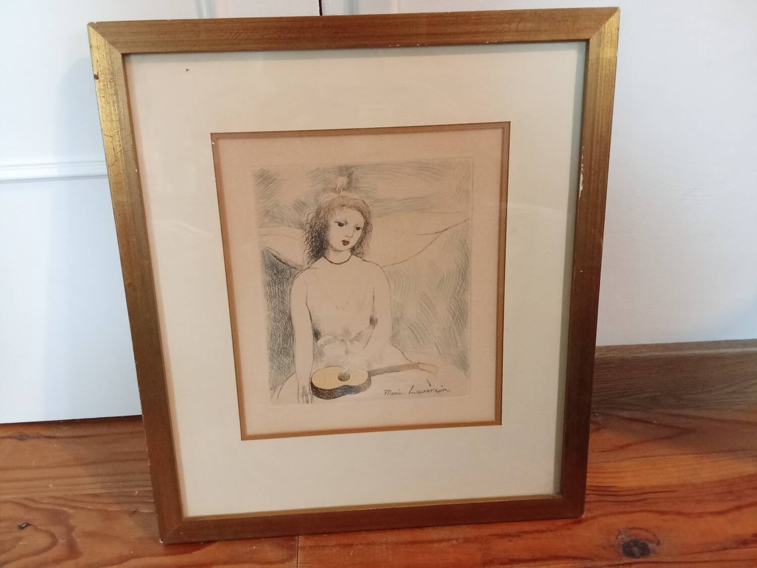 Original drawing by Marie Laurencin