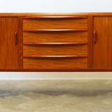 Teak enfilade by Ib Kofod Larsen for Faarup Denmark 1950s