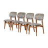 Série de 4 chaises scandinave 45 cm