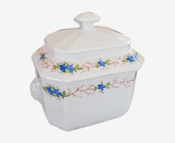 Sucrier en porcelaine