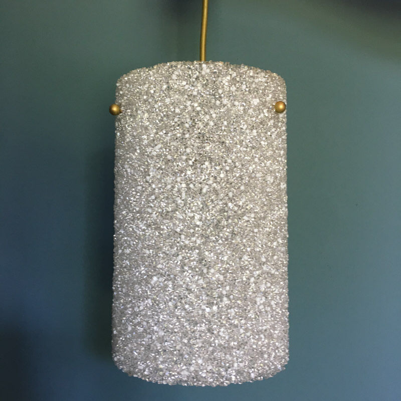 Perspex hanging lamp