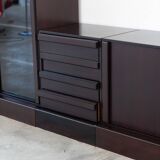 IBISCO display cabinet - set of 4 modular modules, 1970s