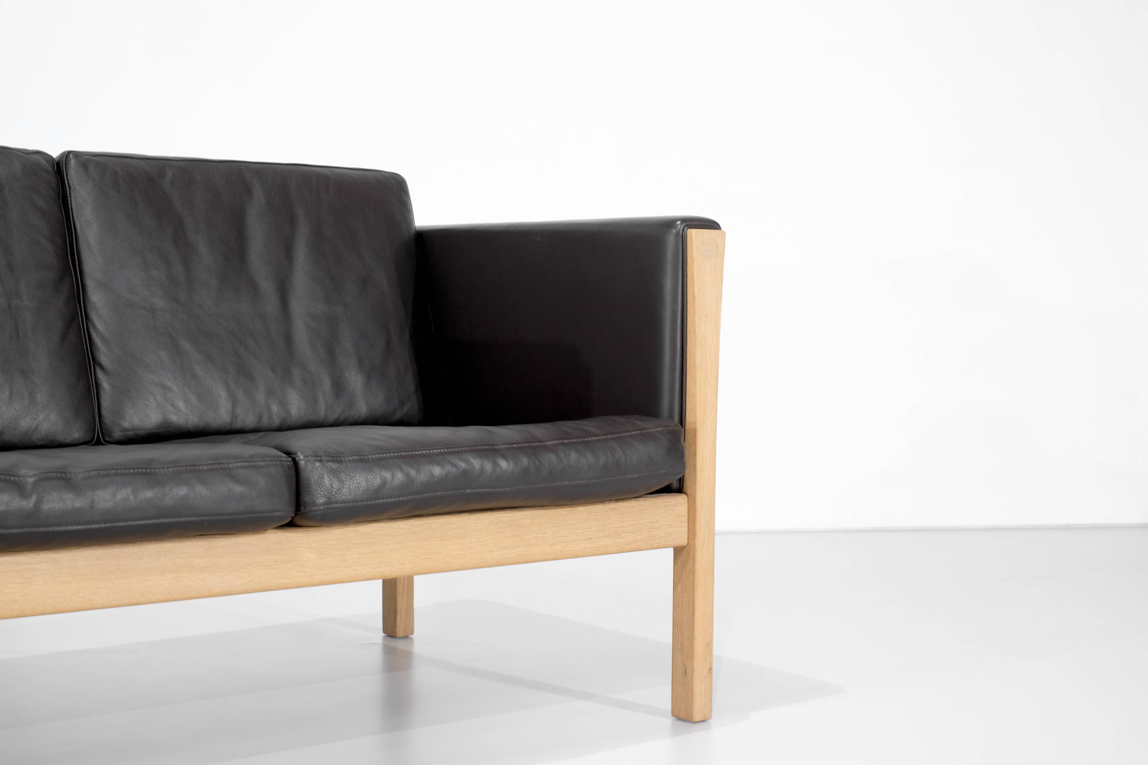 Canapé CH163 by Hans J. Wegner pour Carl Hansen & Son, Danemark 1965