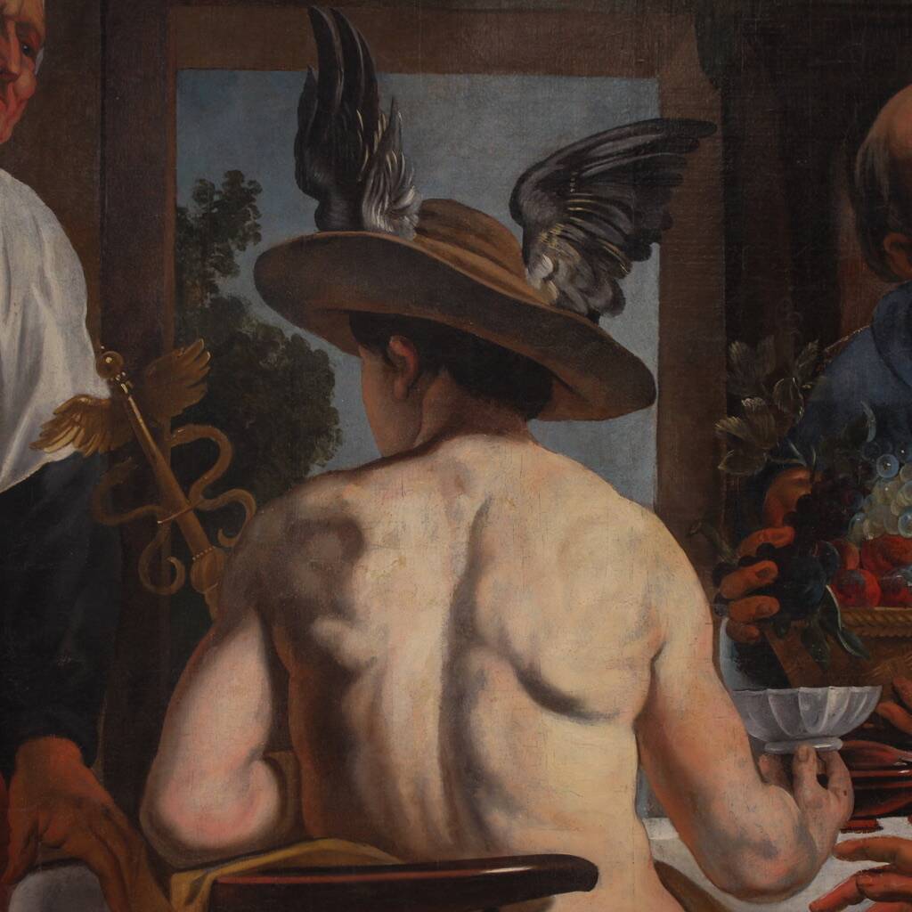 Great 18th-century mythological painting, Philemon and Baucis