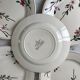 5 assiettes plates Digoin Sarreguemines modèle Aigues-Vives peintes à la main années 30-40