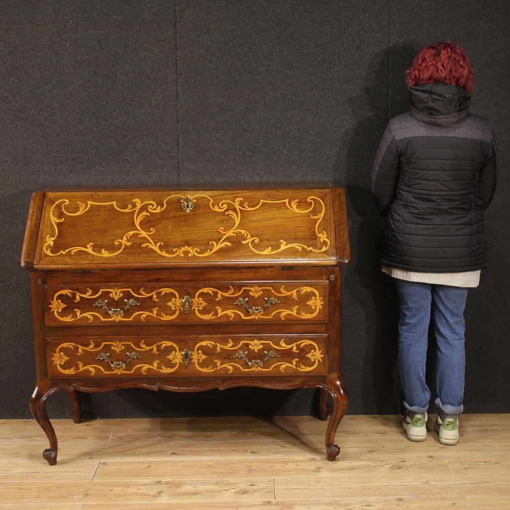 Inlaid bureau from the first half of the XXth century