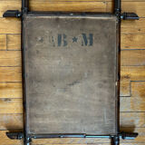 Rattan mirror