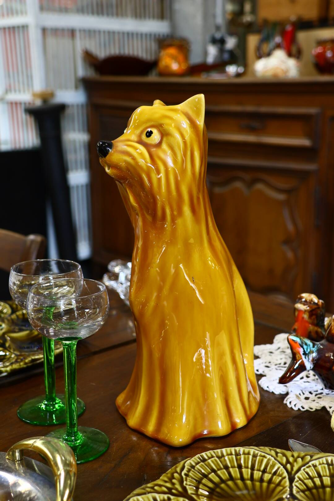 Animal ceramic pitcher 1960