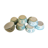 Lot anciens beurriers "Coupelles"
