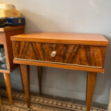 Small vintage bedside table from the 1960s.