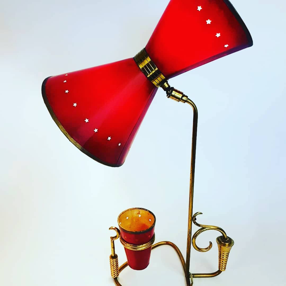 50s diabolo desk lamp