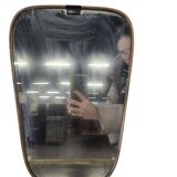 Vintage 1950s mini wall mirror