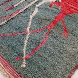 Traditional handmade azilal rug size 250x150 cm