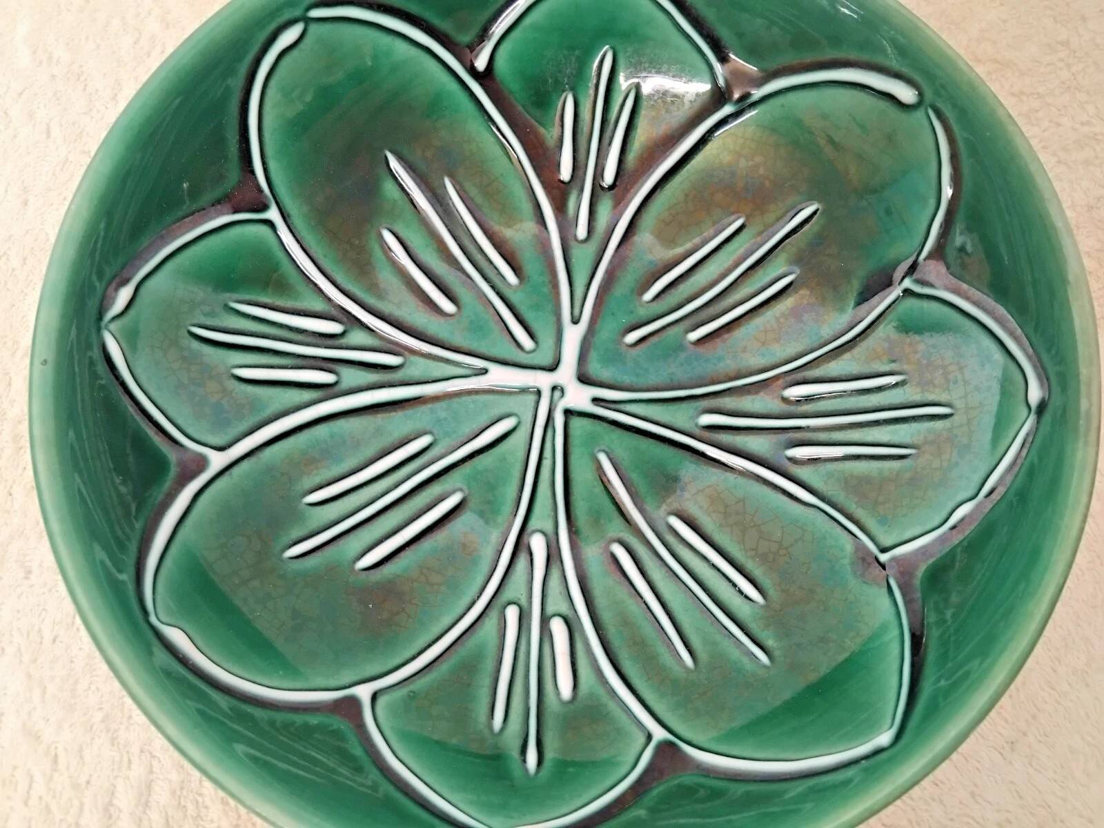 Vintage Longchamp Ceramic Bowl France 1950s