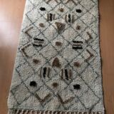 Small wool carpet 92x60cm