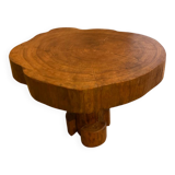 Exotic wood side table