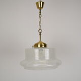 Mid-century Glass Pendant by Kamenicky Senov,1960's.