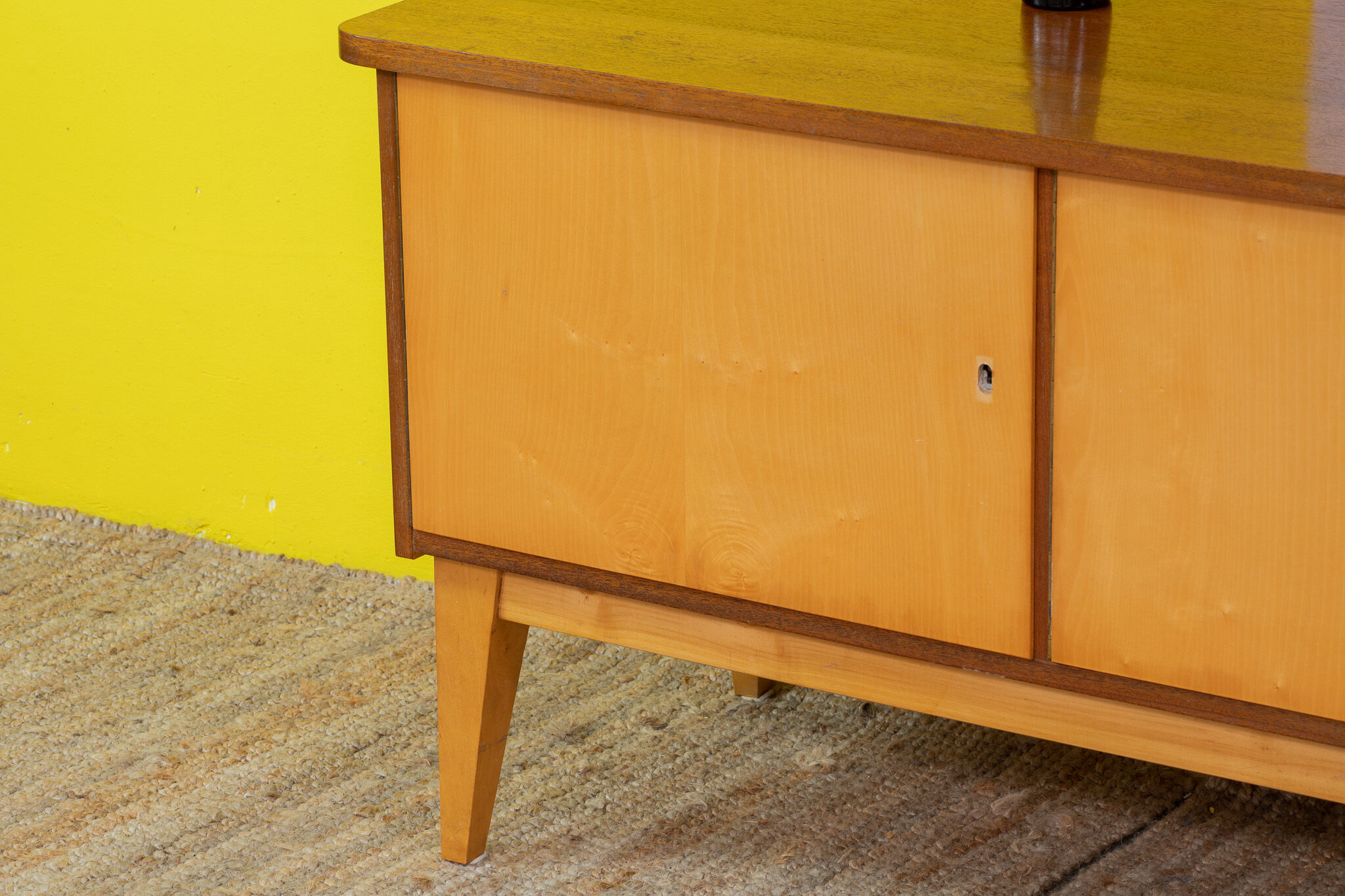 Vintage Scandinavian enfilade - 165 cm