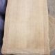 Old 2-door chest of drawers in air-coated oak, to be painted or varnished.