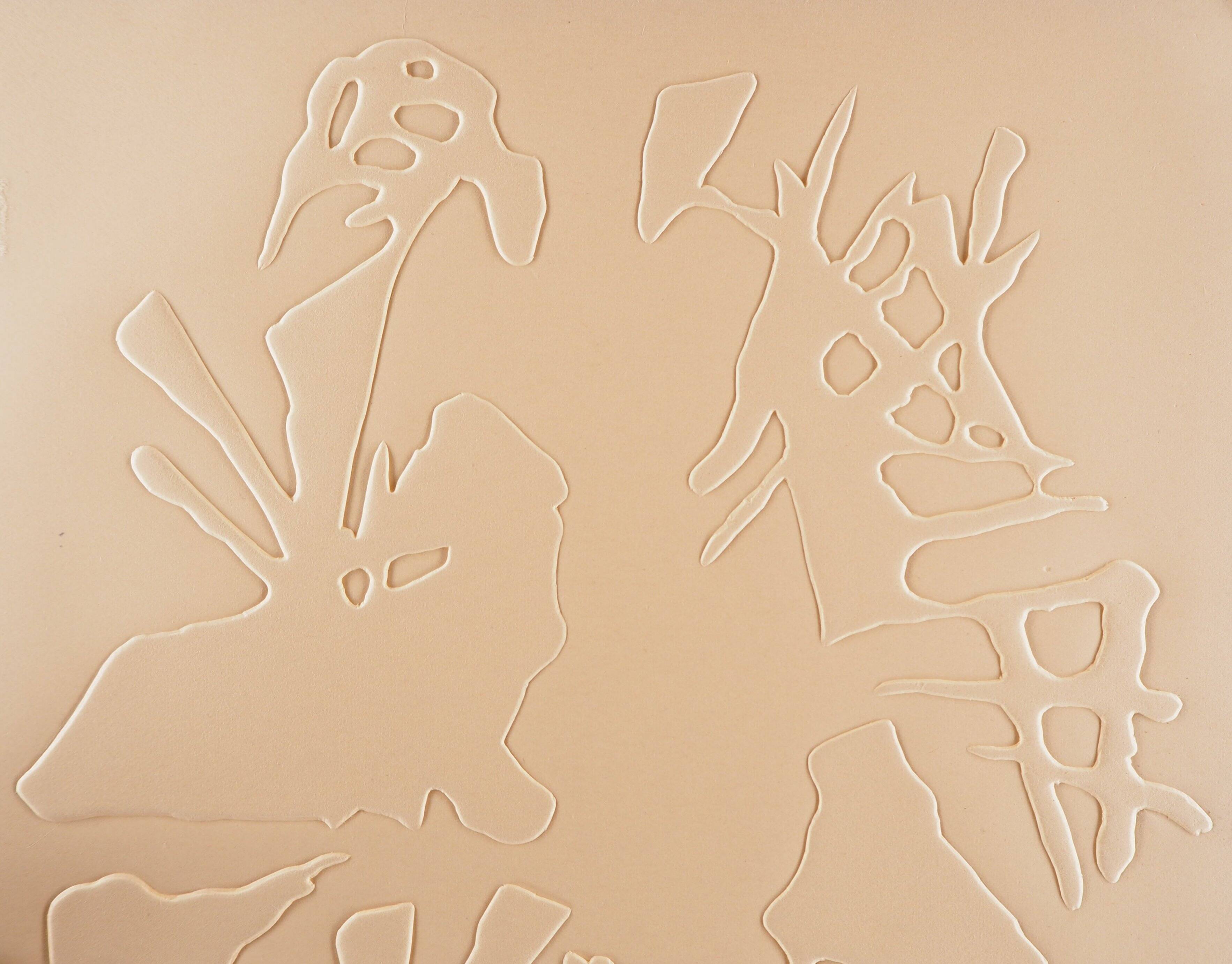 Etienne hadju: composition - original engraving