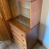 Furniture with display case