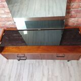 Restored Mid-Century Walnut Vanity Dressing Table by Marian Grabinski - 196