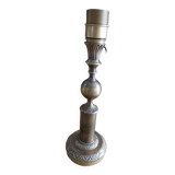 Golden metal lamp base