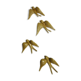 Batch of swallows in ceramic