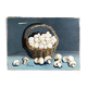 Oil painting on canvas The mushrooms of Paris