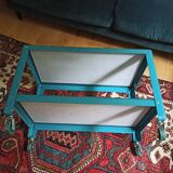Blue metal coffee table Ikea PS 2012