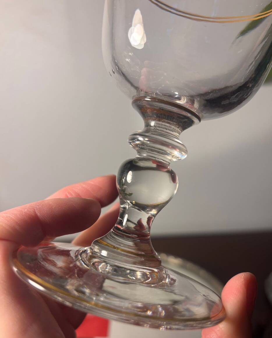 Baccarat crystal glass