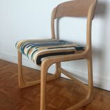 Renovated Baumann sled chair