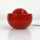 Lampe de table italienne rouge en céramique, 1970