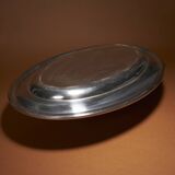 OVAL SERVING DISH, CHRISTOFLE, 1970s