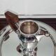 Art Deco style silver metal coffee service